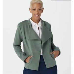 Elizabeth & Clarke Knit Military Jacket Jacket Reg.Army Green  Size 4